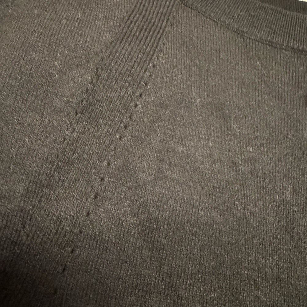 New - Talbots Elegant Black Knit Top - Picture 3 of 3